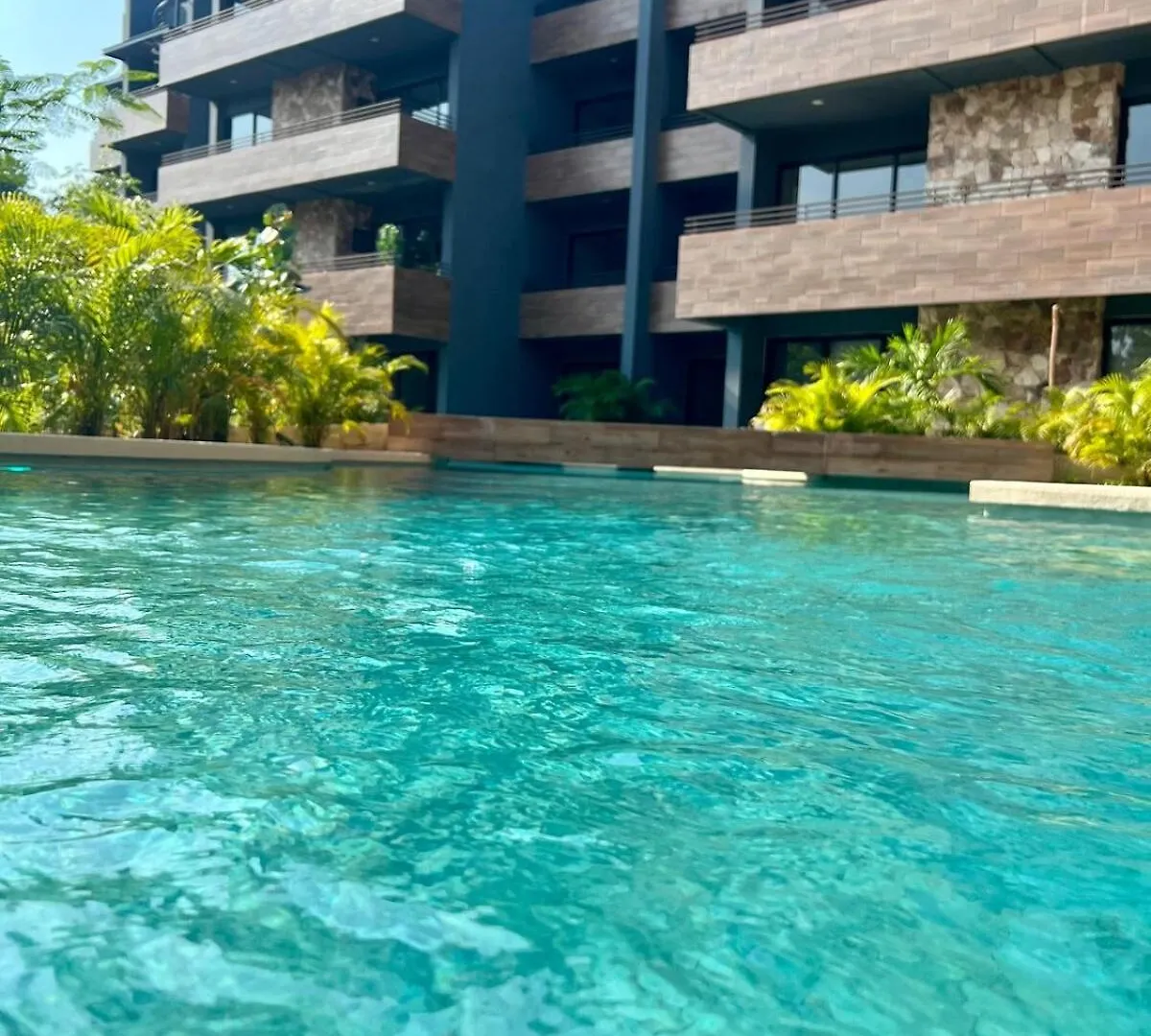 Daire Luxury 2Bdr Apt With Direct Pool In Paramar Black Tulum Meksika