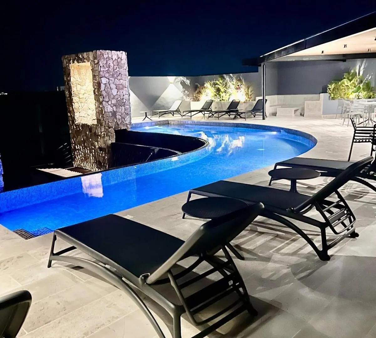 Luxury 2Bdr Apt With Direct Pool In Paramar Black 图卢姆 墨西哥