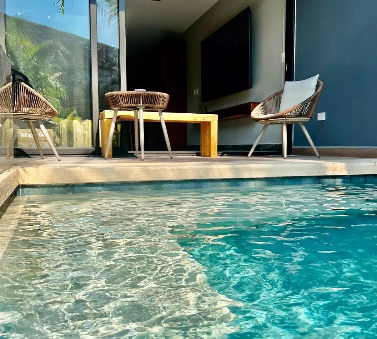 Luxury 2Bdr Apt With Direct Pool In Paramar Black 图卢姆 0*,  墨西哥